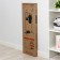 Floor hanger for clothes "Rainbow", 82 × 39 × 147 cm, white color
