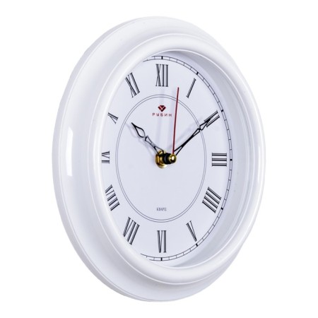 Watching clock, interior "ruby", silent, d-21 cm, dial 16 cm-1