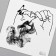 Black Tattoo on the body "Blagily.