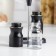 Set for glass spices on the Estel stand, 120 ml, 15 × 8 × 17.5 cm, 2 pcs, black color