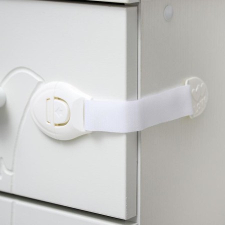 Universal Velcro block, white color