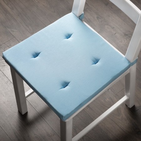 A set of pillows for the chair "Billy", size 37 x 42 x 3 cm - 2 pcs, blue