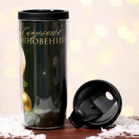 Thermostatic New Year's plastic "Fairytale moments", 350 ml-4