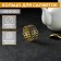 Ring for napkins "Wreath", 4.5 × 2 cm, gold color