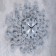 Watching clock, series: openwork, "leaves and flowers", smooth move, d-59 cm, dial 22 cm