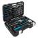 Tool set GROSS 14156, 76 items, 120 teeth, CRV 1/4 ", 1/2"