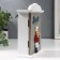 Keywood tree 2 hook "Pon with tray" 20.5x6x15 cm