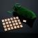 Runes for fortune telling "Scandinavian", 25 pcs, natural oak, bag