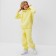 Kids (hoodies, trousers) minku: Basic Line Kids, Oversize, yellow color, height 134