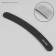 File - emery, abrasiveness 80/100, 18 cm, packing 20 pcs, black color