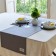 Ethel track Ethel, Gray Color, 40x136/+-6 cm, 70% HL, 30% linen, 190 g/m2