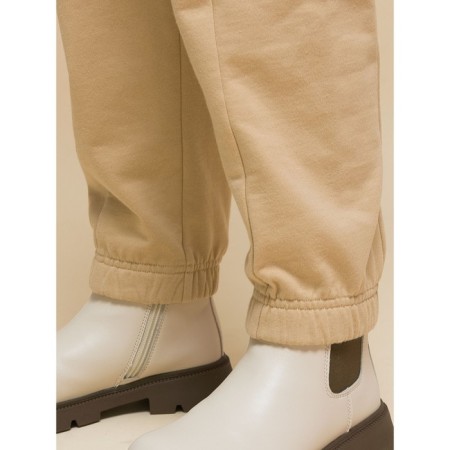 Pants for girls, height 116 cm, sandy color-9