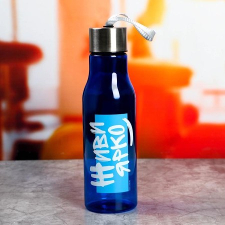 Water bottle "Live bright", 650 ml-1