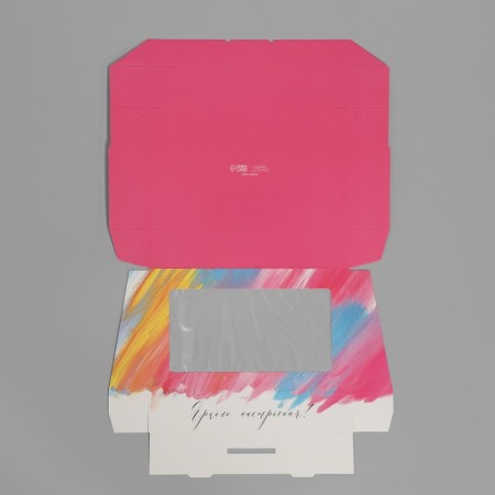 Confectionery packaging, a box of lamination "smears", 20 x 12 x 4 cm-3