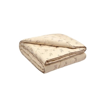 Camel Woolwood blanket, size 195x215 cm-2