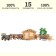 Set of figures "on the farm", 15 items