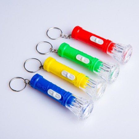 Flashlight flashlights, 1 LED, flower divet, 2.2 x 6.5 cm, mix-1