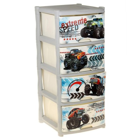 Children's chest of drawers "Super Cut", 4 boxes