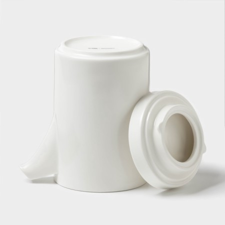 Magistro Modern, 960 ml, 19.5 × 11 × 18 cm, porcelain, white-3