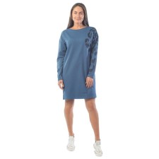 A dress from a footer, size 52, indigo color