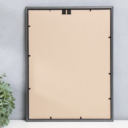 Photo frame Plastic "Gamma" 30x40 cm, blue metallic-3