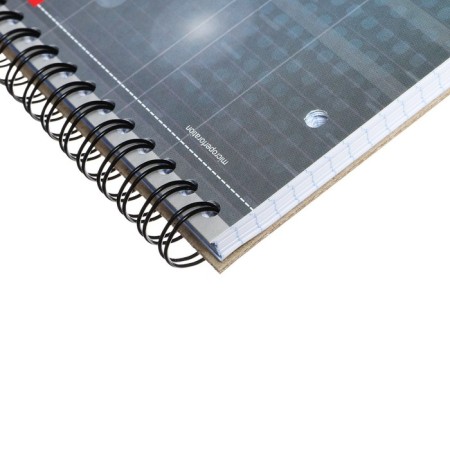 A4, 80 sheets, cell, Erichkrause "Spiralblock" notebook, cardboard cover, firm substrate, outlet, 100%, miceneration, mix-12