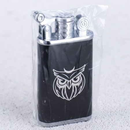 Gas lighter "Owl", 3.5 x 7 cm. See.-5