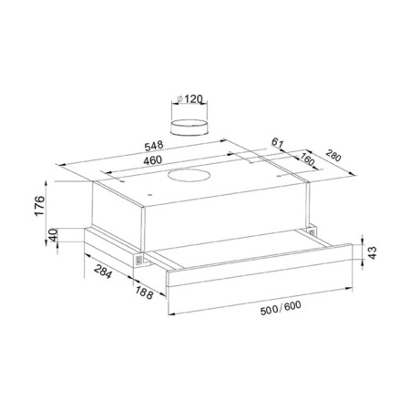 Exposure Marking Oasis EVERYWHERE UV-60W (F), all-in., 500 m3/h, 3 speeds, 60 cm, white-10