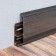 Floor skirting board 85mm 2.2m "decoration", 303 wenge dark