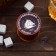 Visisky whiskey stones, in a casket, natural steat, 4 pcs