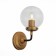 Sconces st. SL234.401.01. Varieta. 1x40 W, E27, 14x27 cm, black color, gold