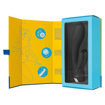 Satiffyer Double Flex Connect App, Black Color, silicone-14