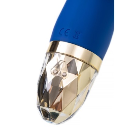 Vibrator Mystim Real Deal Neal, 16.5 cm, silicone, blue color-2