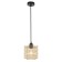 Suspended lamp 1x40W E27, size 18x18x176 cm