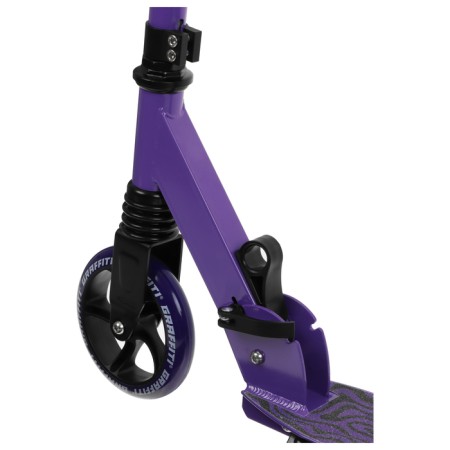 Самокат городской GRAFFITI Comfort Lux 145, колёса PU 145 мм, перед. амортиз, ABEC 9 Carbon-3