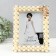 Photo frame 1183 15x20 cm "Pearls" plastic, col. white
