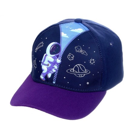 Children's cap "Space", rr. 52-54 cm-9