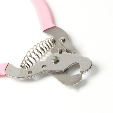 Claw-sequel with a rubberized handle, a hole of 11 mm, pink-2