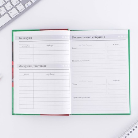 Diary “Teacher: Teacher Diary”, firm cover cardboard 7BC, A5 format, 160 sheets-5