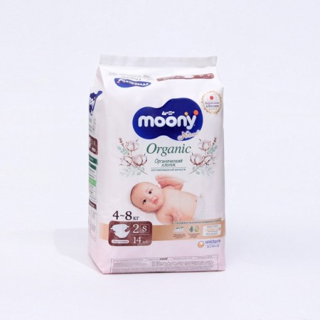 Moony Natural Disasters S (4-8 kg), 14 pcs.