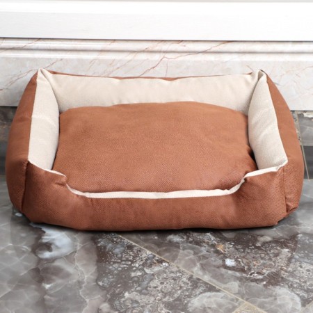 Lynchy-divan with a bilateral pillow, 53 x 42 x 11 cm, mix of flowers-8