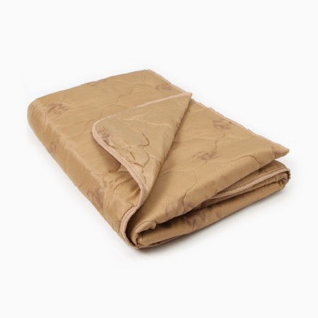Camel wool blanket 140x205 cm, color mix