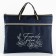 Family Documents bag, dark blue, 36 x 29 cm