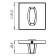 Rotary handle WC-Bolt BK6 USS WH-19, white