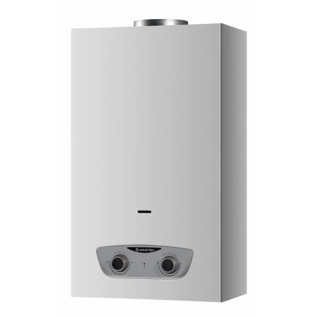 Ariston Fast R ONM 10 NG RU water heater, flow, gas, DHW 10 l/min, white