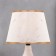 HELP lamp 16614/1WT E27 40W white 22.5x22.5x35.5 cm Risalux