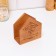 Bon Appetit napkin, 10 x 5 x 10.5cm, wood, oak,