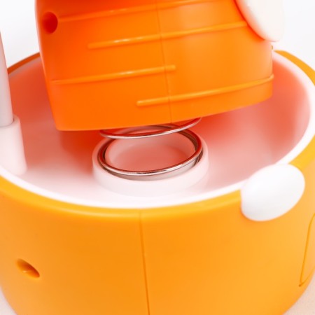 Touch-lamp with a carrot carrot planter LED, from USB/AKB 6 W Orange-yellow 8x6x25 cm Risalux-9