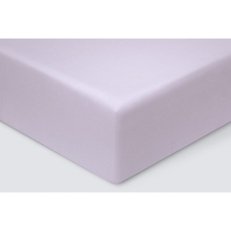 Ecoteus elastic band “Monopseis”, satin, size 160x200x23 cm, lilac color