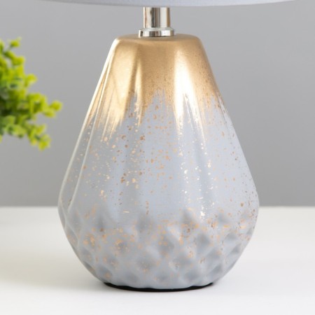 Dore table lamp 1CE14 gray 20x20x32 cm Risalux-3